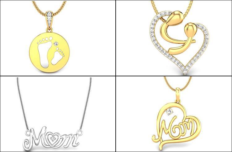 Candere Pendants Mothers Day