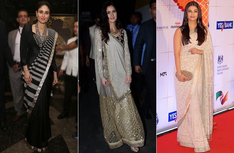 Celebrities In Sari