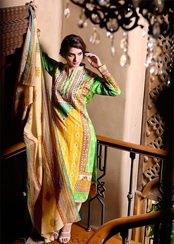 Cotton printed colorful asymmetrical kurtas