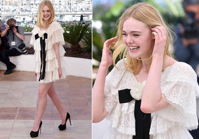 Elle Fanning Dresses Aat Cannes 2016