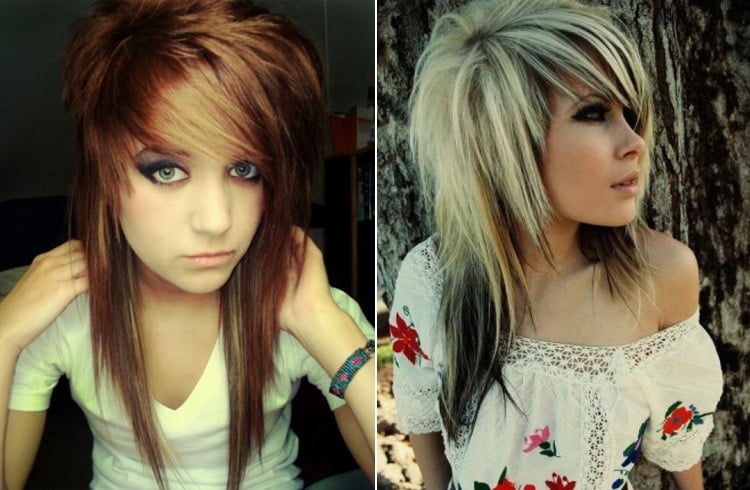 Emo Hairstyle For Long Hair