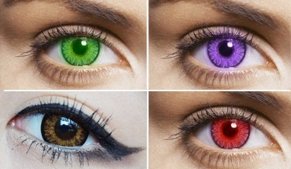 Eye Lens Colour For Dark Skin