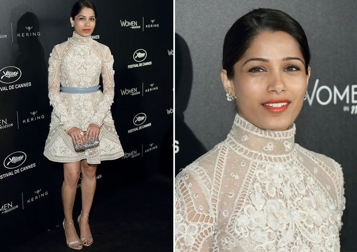 Freida Pinto In Elie Saab Dress