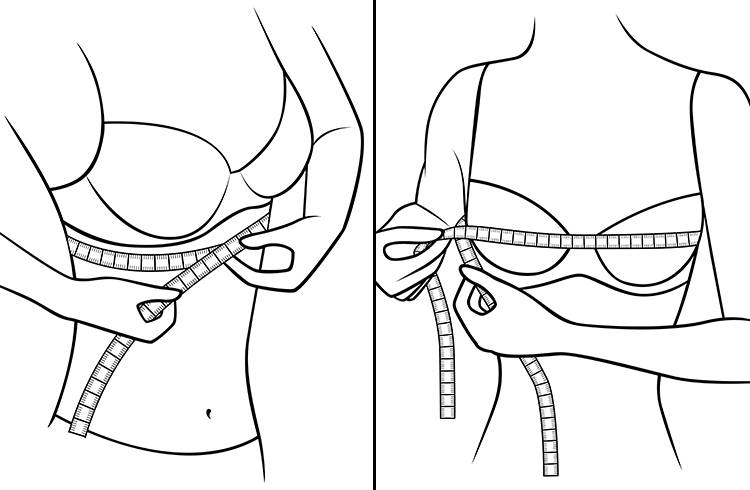 Mädchen Guide: So messen Sie BH-Größe  