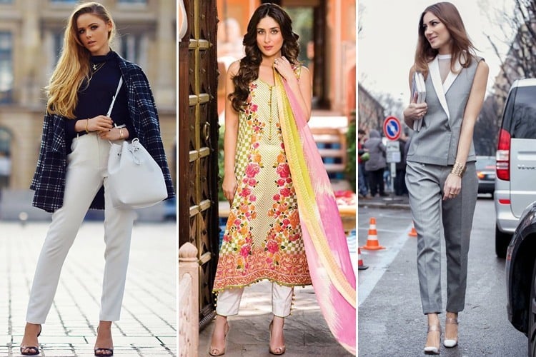 Here's How To Wear Straight Pants In Style