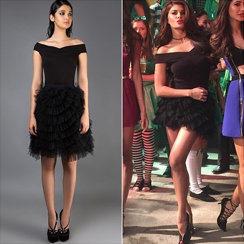 Jacqueline Fernandez in Ayesha Depala dress