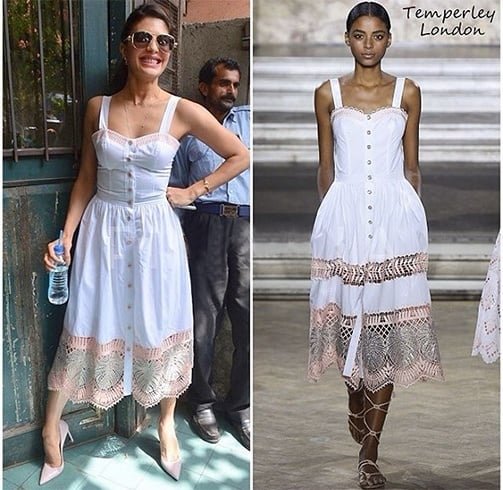 Jacqueline Fernandez In Temperley London