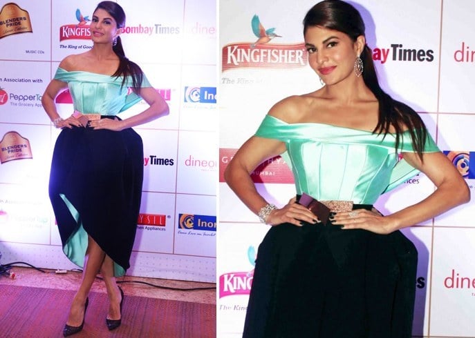 Jacqueline Fernandez in Saiid Kobeisy dress