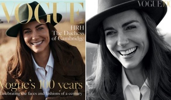 Kate Middleton on Vogue British 2016