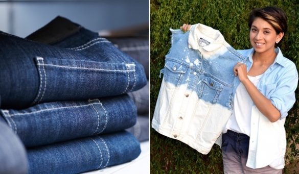 Lighten Color Of Dark Jeans