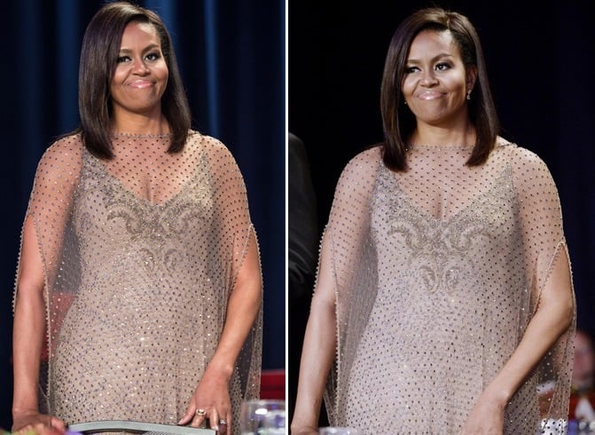 Michelle Obama in Givenchy Couture