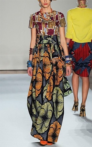 Modern Aafrican Print Dress