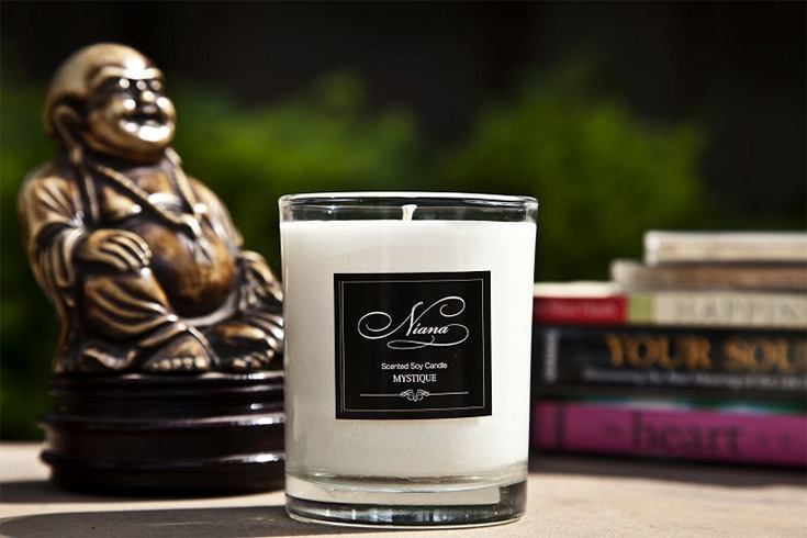 Mystique Soy wax Candle