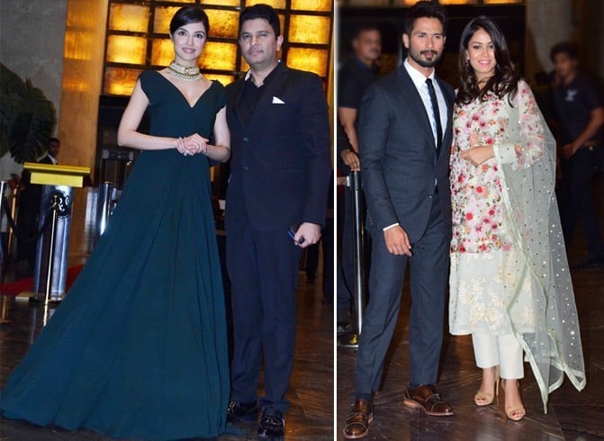 Celebs Stills at Preity Wedding Reception