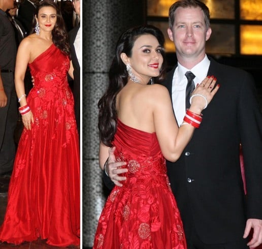 Preity Zinta in Manish Malhotra