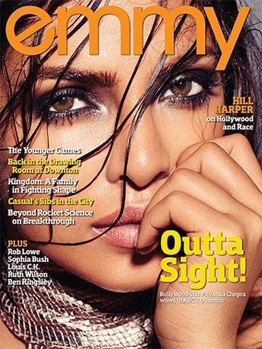 Priyanka Chopra On Emmy Magazine Cover