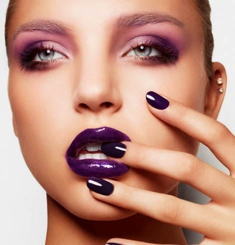 Purple Lipstick Trend