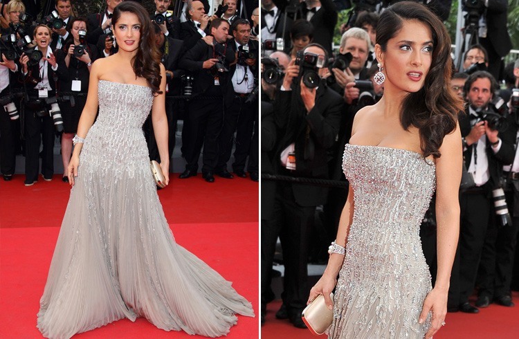 Salma Hayek at Cannes 2011