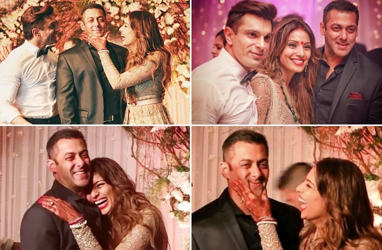 Salman Khan at Bipasha Basu Reception