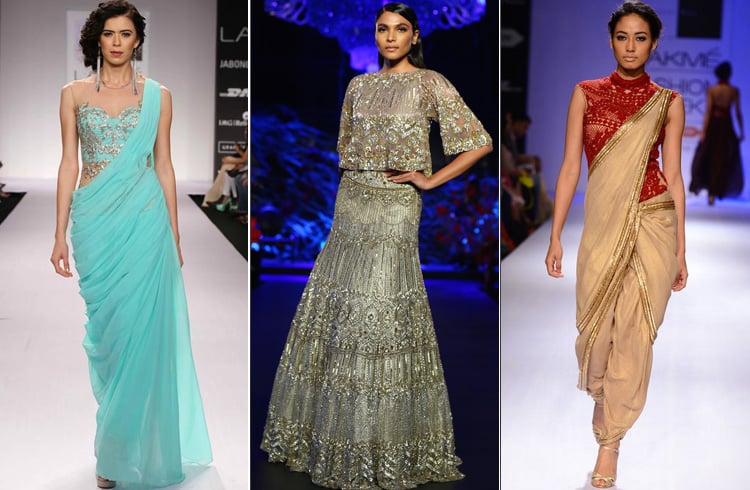 Sarees and Lehengas