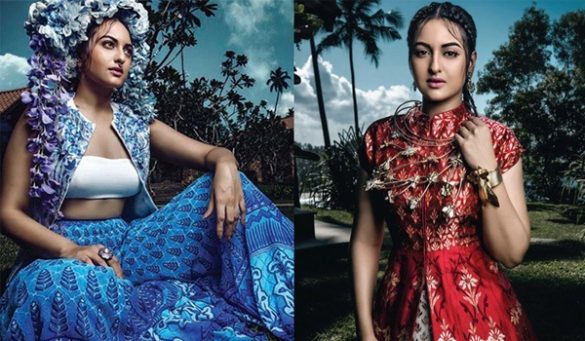 Sonakshi Sinha on Harper Bazaar Bride May 2016