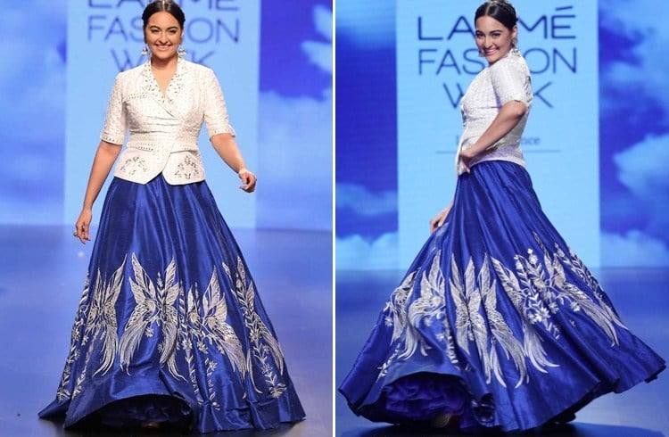 Sonakshi Sinha in Anita Dongre