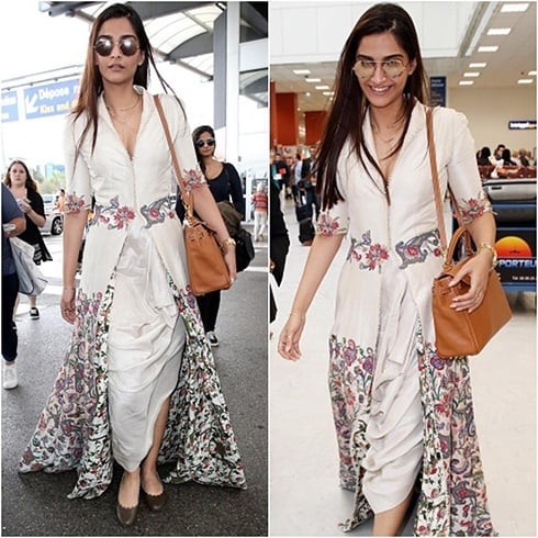Sonam Kapoor In An Anamika Khanna Outfit