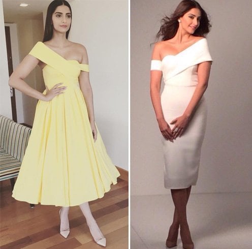 Sonam Kapoor In Rutu Neeva Dress