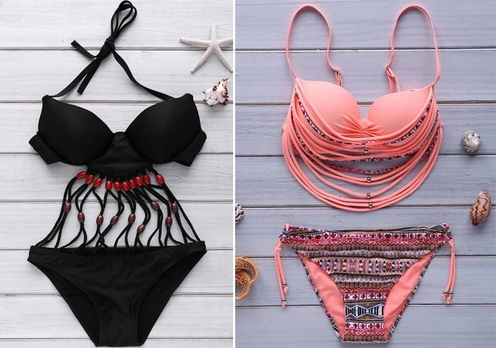Strappy Swimsuits