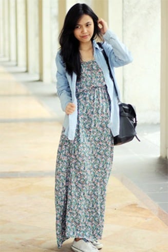 Summer Street Style Indonesian Womens