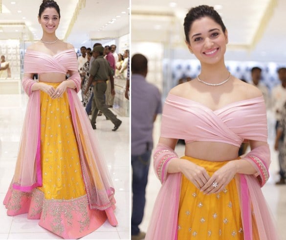 Tamannaah Bhatia in Anushree Reddy label