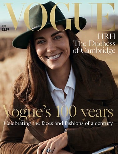 The Duchess of Cambridge on Vogue 2016