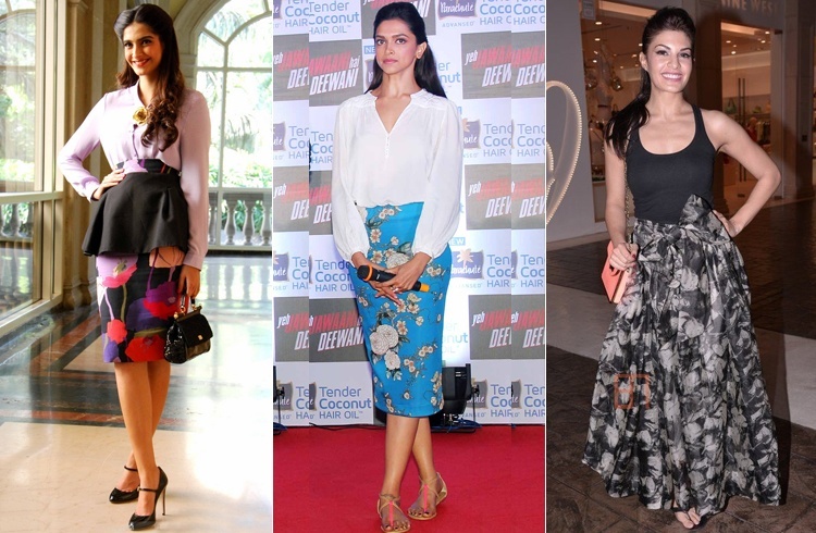 Celebrities Floral Fashion