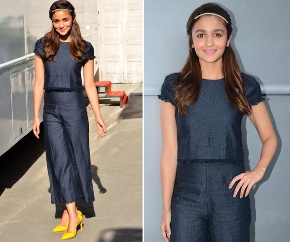 Alia Bhatt in H and M Separates