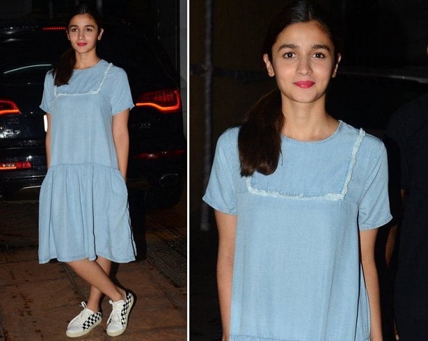 Alia Bhatt In Urban Outfitters Dress