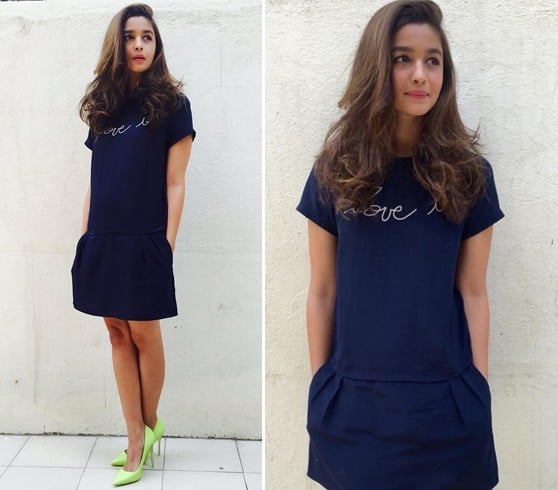 Alia Bhatt in Zadig And Voltaire Dress