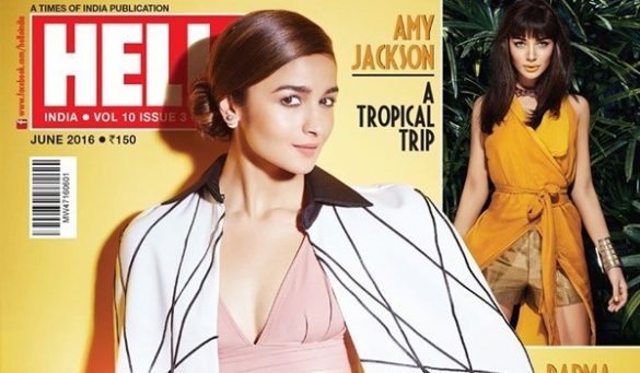 Alia Bhatt On Hello Magazine June 2016