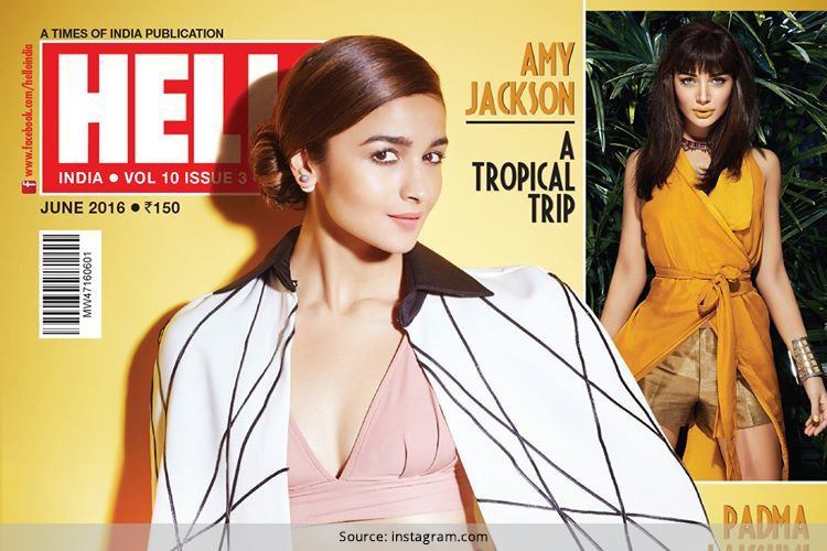 Alia Bhatt On Hello Magazine June 2016