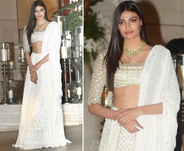 Athiya Shetty In Chikankari