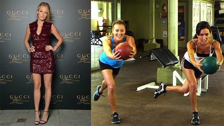 Blake Lively Leg Workout