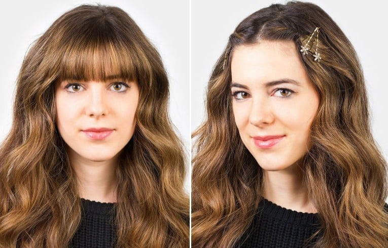 Bobby pins for bangs