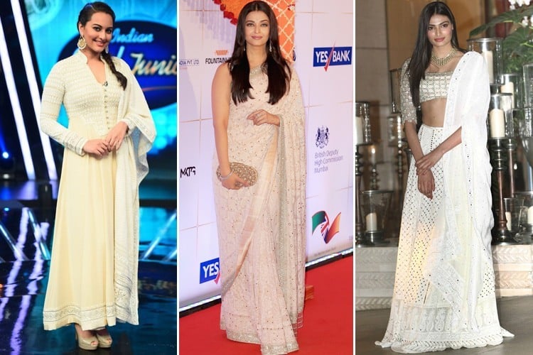Bollywood Celebrities Wearing Chikankari