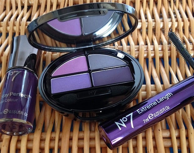 Boots No 7 Eye shadow Quad- Purple Haze