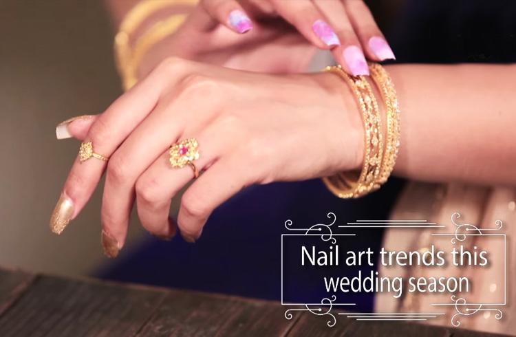 Bridal Nail Art Designs