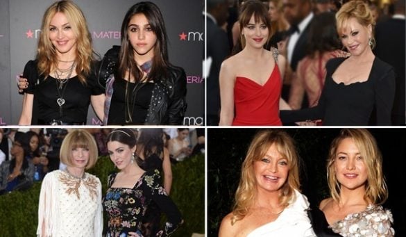 Celebrity Mother And Daughter