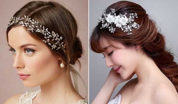 Different Accessories For Bridal Hairstyles