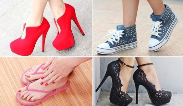 Different Types of Footwear for Womens