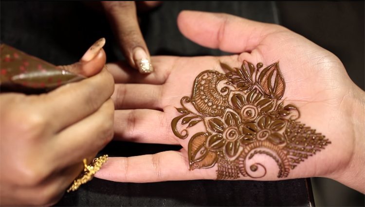 Dubai Floral Mehendi