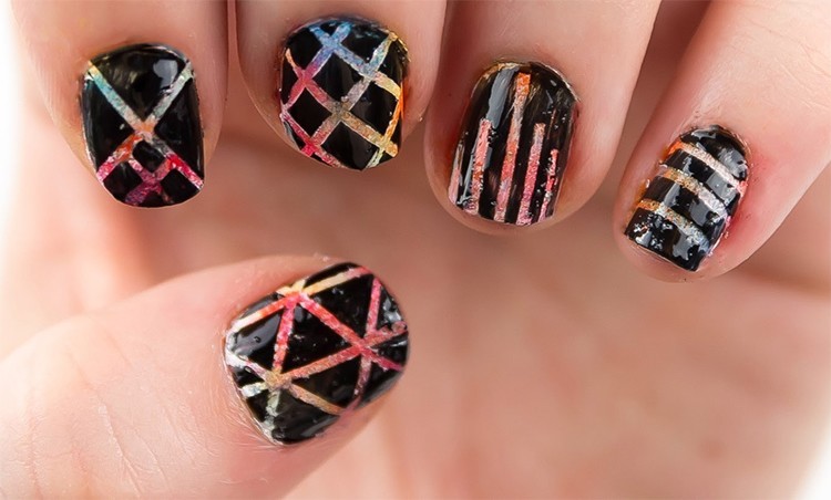 Etched Nail Art