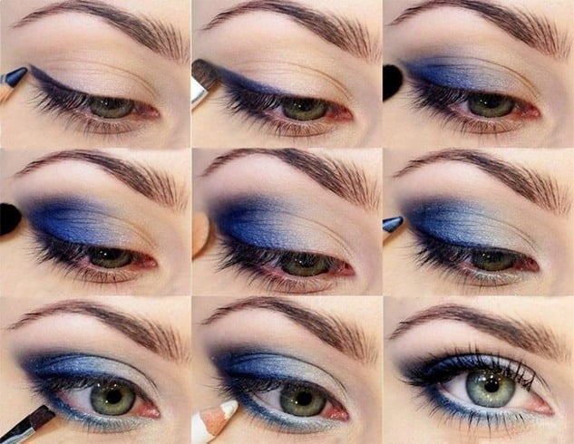 Eye makeup for Pisces